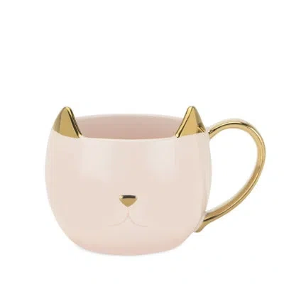 Pinky Up Chloe Pink Cat Mug