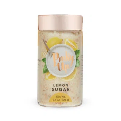 Pinky Up Lemon Sugar In White