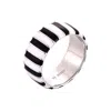 Pinnole Women's Black / White Black & White Thick Ring