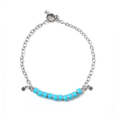 Pinnole Women's Blue All Celeste Bracelet