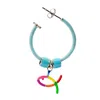 Pinnole Women's Blue Fish In Love Earring Mix