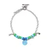 Pinnole Women's Blue / Green Panta Rei Bracelet