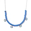 Pinnole Women's Blue Keep An Eye Out Necklace