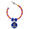 Pinnole Women's Blue / Pink / Purple Art To Heart Earring Mix