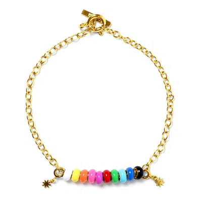 Pinnole Women's Gold Full Game Bracelet