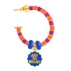 Pinnole Women's Orange / Purple / Blue Gold Art To Heart Earring Mix In Multi