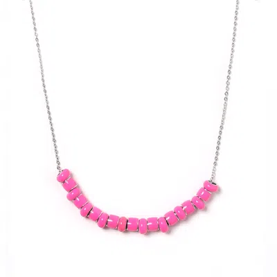 Pinnole Women's Pink / Purple All Pink Necklace