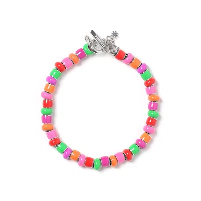 Pinnole Women's Pink / Purple Watermelon Bracelet In Multi