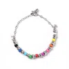Pinnole Women's Silver Full Game & Shrooms Bracelet