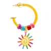 Pinnole Women's Yellow Gold You Are My Sunshine Earring Mix In Multi