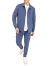 Pino By Pinoporte Stretch Cotton Blend Jacket In Blue