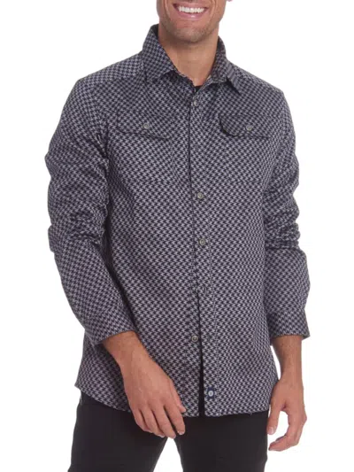 Pino By Pinoporte Button Front Shirt In Black