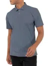 Pino By Pinoporte Men's Modern Fit 4 Way Stretch Technology Polo In Black