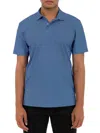 Pino By Pinoporte Men's Modern Fit 4 Way Stretch Technology Polo In Light Blue