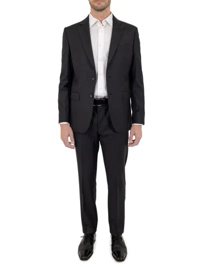 Pino By Pinoporte Men's Antony Modern Fit Wool Blend Suit In Charcoal