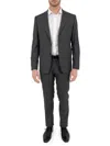 Pino By Pinoporte Men's Modern Fit Wool Blend Suit In Grey