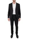 Pino By Pinoporte Men's Antony Modern Fit Wool Blend Suit In Navy