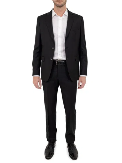 Pino By Pinoporte Men's Antony Modern Fit Wool Blend Suit In Navy