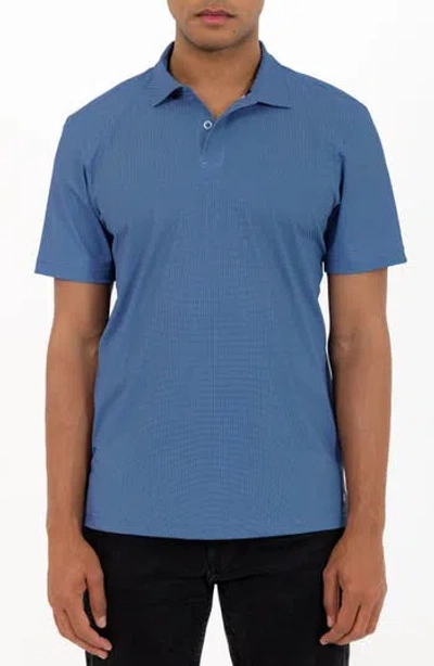 Pino By Pinoporte Men's Modern Fit 4 Way Stretch Technology Polo In Light Blue