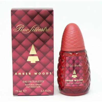 Pino Silvestre Men's Amber Woods Edt Spray 2.5 oz Fragrances 679602111089 In Amber / Black