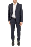 PINOPORTE PINOPORTE TRIM FIT WOOL SUIT