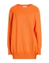 Pinoro Woman Sweater Orange Size L Cashmere, Wool