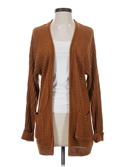 Pre-owned Pinque Cardigan Sweater In Brown