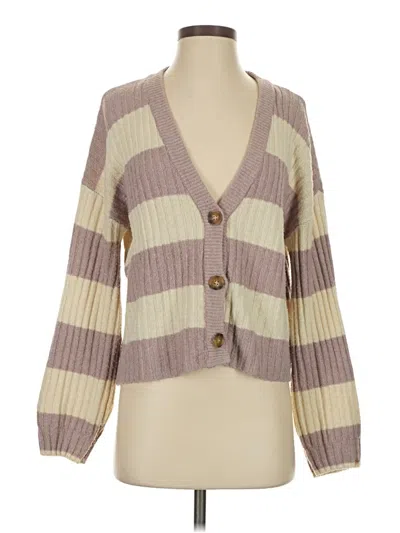 Pre-owned Pinque Cardigan Sweater In Brown