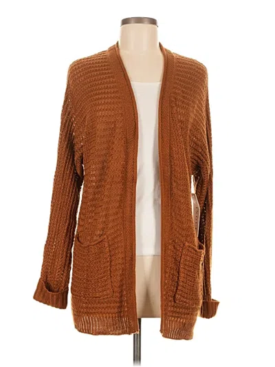 Pre-owned Pinque Cardigan Sweater In Brown