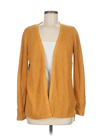 Pre-owned Pinque Cardigan Sweater In Gold