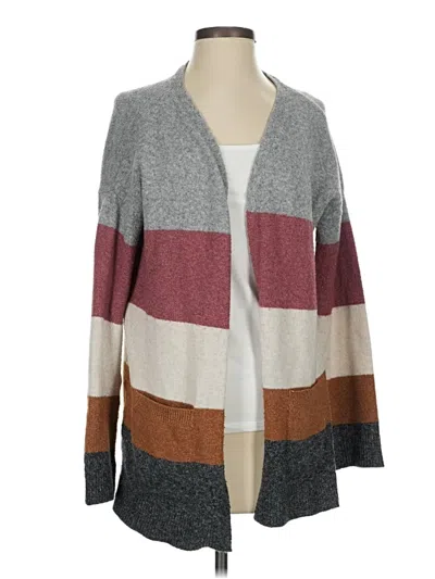 Pre-owned Pinque Cardigan Sweater In Gray