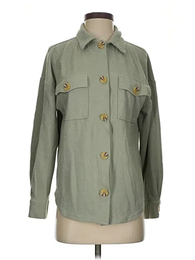 Pre-owned Pinque Cardigan Sweater In Green