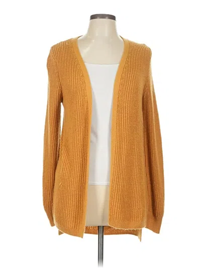 Pre-owned Pinque Cardigan Sweater In Yellow