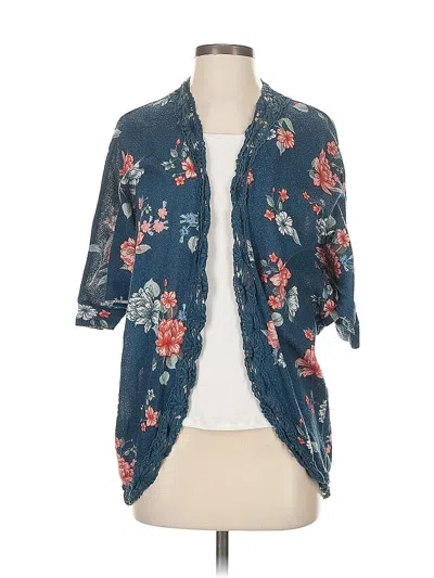 Pre-owned Pinque Kimono In Blue