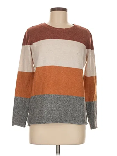 Pre-owned Pinque Pullover Sweater In Brown