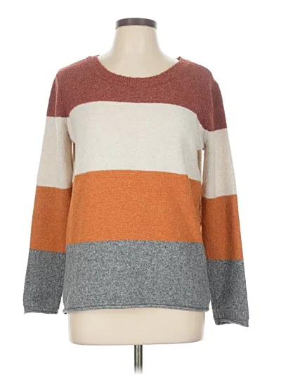 Pre-owned Pinque Pullover Sweater In Brown