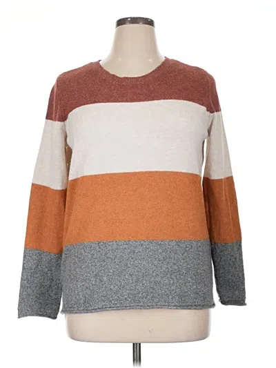 Pre-owned Pinque Pullover Sweater In Brown