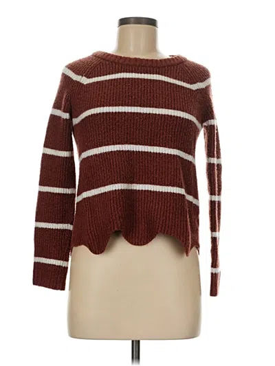 Pre-owned Pinque Pullover Sweater In Brown