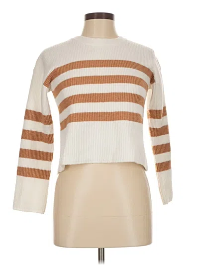 Pre-owned Pinque Pullover Sweater In Brown