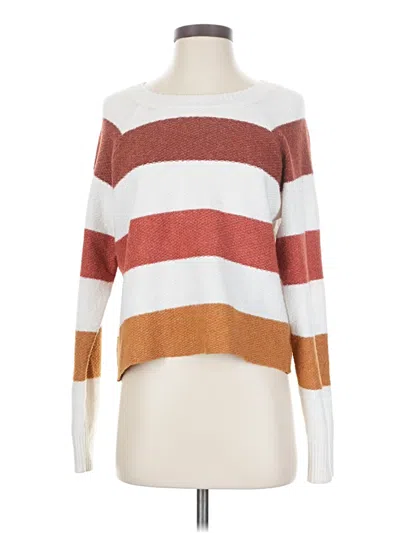 Pre-owned Pinque Pullover Sweater In White