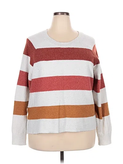 Pre-owned Pinque Pullover Sweater In White