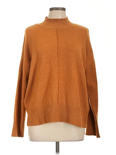 Pre-owned Pinque Turtleneck Sweater In Brown