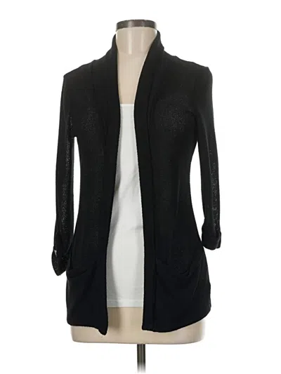 Pre-owned Pins And Needles Cardigan Sweater In Black