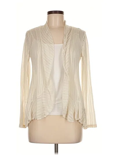 Pre-owned Pins And Needles Cardigan Sweater In White