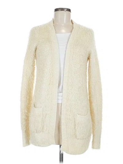 Pre-owned Pins And Needles Cardigan Sweater In White