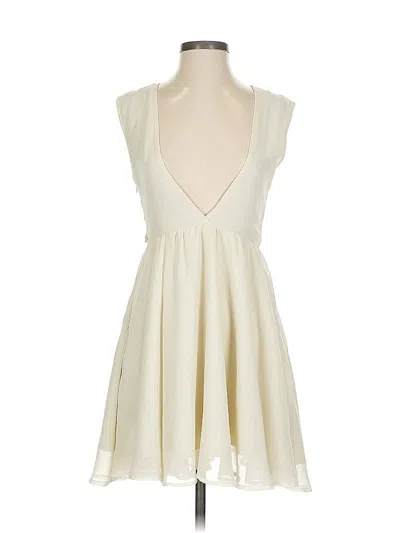 Pre-owned Pins And Needles Cocktail Dress In White