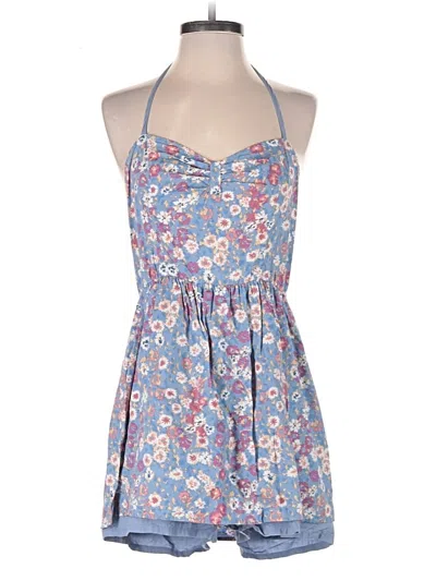 Pre-owned Pins And Needles Romper In Blue