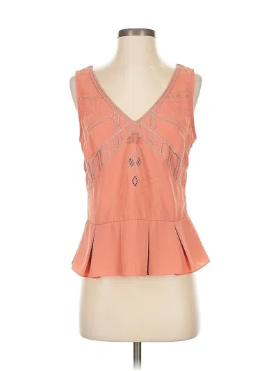 Pre-owned Pins And Needles Sleeveless Blouse In Orange