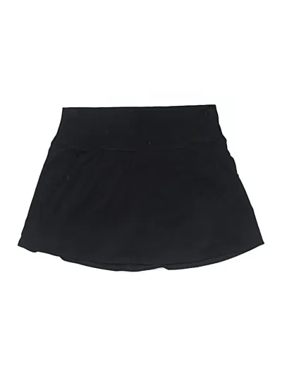Pre-owned Pinspark Active Skort In Black