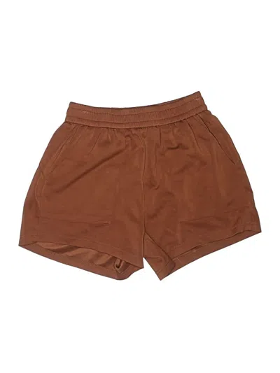 Pre-owned Pinspark Athletic Shorts In Brown